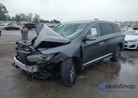 2019 Infiniti Qx60 Pure z USA, uszkodzony, nr VIN 5N1DL0MNXKC529046